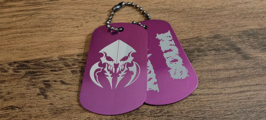 GrimDark Metal Dog tags - Tyranids